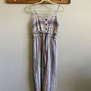 Red White and Blue Midi Sundress